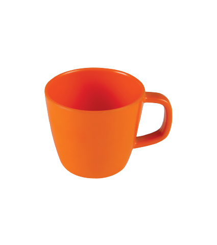 3" Round Cup- Orange