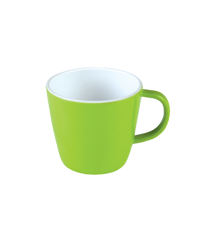 3" Double Color Cup- Red White